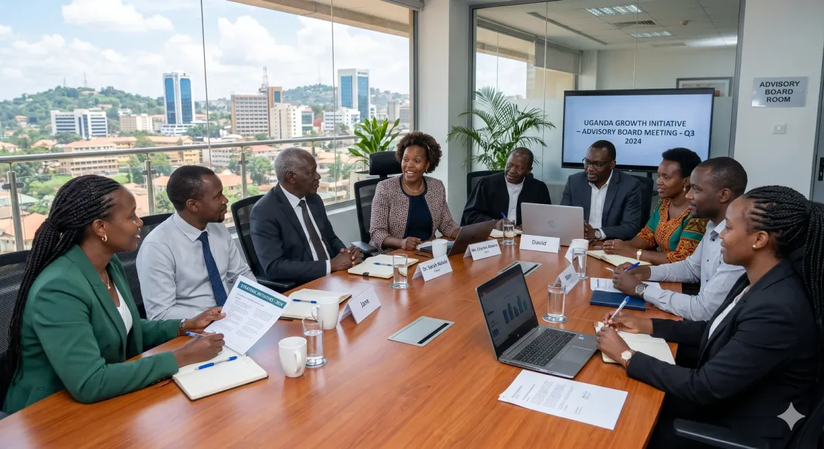 Vision Logistics Advisory Board strategic meeting
