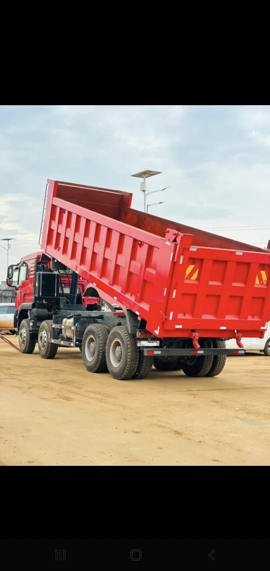 HOWO dump trucks deployed on Vision Logistics project